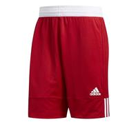 adidas Hombre 3G Speed Reversible Shorts, Power Red/White, L