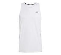 adidas Hombre Adi365 Running Climacool Iconic Tank Shirt, White, L