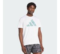 Adidas Hombre adi365 Running Essentials Brand Love tee, White, M