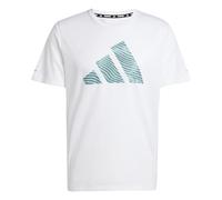 adidas Hombre adi365 Running Essentials Brand Love tee, White, XXL