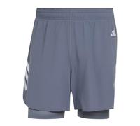 adidas Hombre Adi365 Running Formotion Iconic 2In1 Shorts, Onix, L
