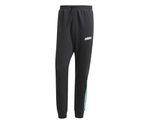 Adidas Hombre Adidas Men 3-Stripes Fleece Pants, Black, S