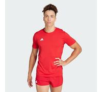 adidas Hombre Adizero Essentials Aeroready Running Shirt, Team Power Red 2, S