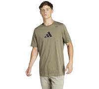 adidas Hombre AEROREADY All-Gym Category Graphic tee, Olive strata, M