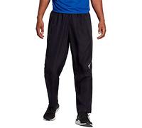 adidas Hombre AEROREADY Designed for Movement Pantalones de chándal, Black/White, L