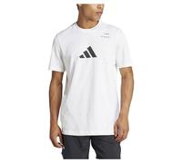 adidas Hombre AEROREADY Tennis Category Graphic tee, White, M