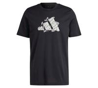 adidas Hombre AEROREADY Tennis Logo Slam Graphic tee, Black, L
