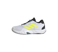 adidas Hombre Amplimove Trainer Shoes, FTWR White/Lucid Lemon/Shock Pink, 45 1/3 EU