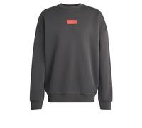 adidas Hombre Audi Revolut Formula One Team Elevated Crew Sweat Sweatshirt, Utility Black/hi-Res Red, M