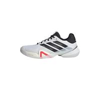 adidas Hombre Barricade 14 Tennis Wide Shoes, FTWR White/Core Black/Lucid Red, 46 2/3 EU