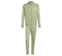 adidas Hombre Basic 3-Stripes Tricot Track Suit (Plus Size), tent green/off white, XXL Plus Extra Tall