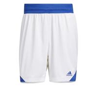 adidas Hombre Basketball Icon Squad Short Aeroready, White/Team Royal Blue, M Tall