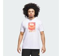 adidas Hombre Basketball is Happiness Graphic T-Shirt