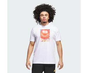 adidas Hombre Basketball is Happiness Graphic T-Shirt