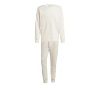 adidas Hombre BIG LOGO FLEECE COLORBLOCK TRACKSUITS, wonder alumina, L Extra Tall