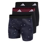 Adidas Hombre Boxers, Paquete De 3 - Boxer Briefs, Active Flex Cotton, Logo ...