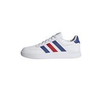adidas Breaknet 2.0 Shoes, Zapatos Hombre, White/Lucid Blue/Better Scarlet, 47 1/3 EU