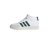 adidas Hombre BREAKNET Mid Shoes, FTWR White/Collegiate Green/Core White, 43 1/3 EU