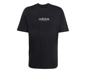 adidas Hombre Burger Flavor Graphic Shirt, Black, XL Tall
