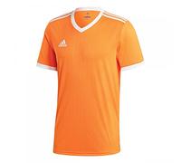 Adidas TABELA 18 JSY Camiseta de Manga Corta, Hombre, Orange/White, S