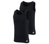 Adidas Hombre Camiseta Interior, 2er Paquete - de Tirantes, Active Flex Algodón,