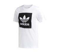 Adidas Hombre Camiseta Mirlo Trébol Logo Gráfico Active Camiseta de Manga Corta