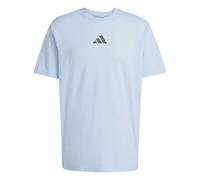 adidas Hombre Climacool Camo Training Graphic T-Shirt, Glow Blue, XL