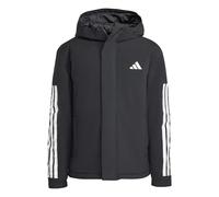 adidas Hombre Climawarm 3 Stripes Insulated Hooded S Coat, black, M
