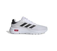 adidas Hombre Cloudfoam Comfy Shoes, FTWR White/Core Black/Better Scarlet, 42 2/3 EU