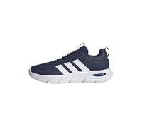adidas Hombre Cloudfoam Flex Elastic Laces Shoes, Dark Blue/FTWR White/Shadow Navy, 41 1/3 EU