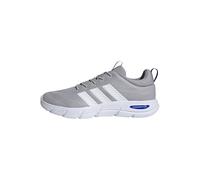 adidas Hombre Cloudfoam Flex Elastic Laces Shoes, Grey Two/FTWR White/Glory Grey, 40 EU