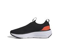 adidas Cloudfoam GO Sock Shoes, Zapatos Hombre, Core Black/Cloud White/Solar Red, 44 2/3 EU
