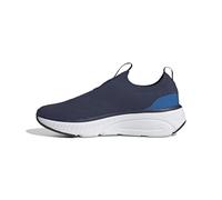 Adidas Hombre Cloudfoam GO Sock Shoes, Dark Blue/halo Silver/Core Black, 40 2/3 EU