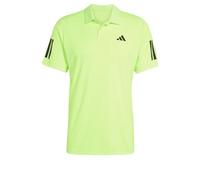 adidas Hombre Club Tennis 3-Stripes Polo Shirt, Lucid Lemon, L