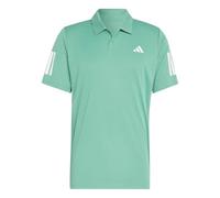adidas Hombre Club Tennis 3-Stripes Polo Shirt, Semi Court Green, L