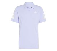 adidas Hombre Club Tennis 3-Stripes Polo Shirt, Violet Tone, XL
