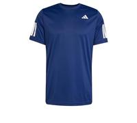 adidas Hombre Club Tennis Climacool 3-Stripes Shirt, Dark Blue, L