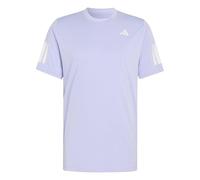 adidas Hombre Club Tennis Climacool 3-Stripes Shirt, Violet Tone, L