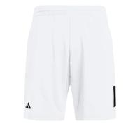 adidas Hombre Club Tennis Climacool 3-Stripes Shorts, White, M 7 Inch