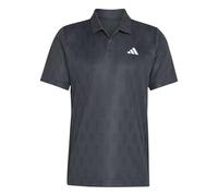 adidas Hombre Club Tennis Climacool Graphic Polo Shirt, Carbon/Black, S