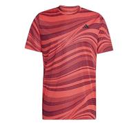 adidas Hombre Club Tennis Climacool Graphic T-Shirt, Shadow Red/Semi Lucid Red, XL
