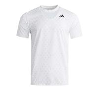 Adidas Hombre Club Tennis Climacool Graphic T-Shirt, White/Dash Grey/Grey, M