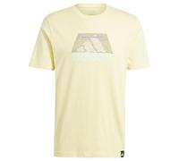 Adidas Hombre Codes BOS Graphic tee, Almost Yellow, L