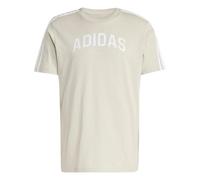 adidas Hombre Codes Collegiate Linear Graphic T-Shirt, Wonder Alumina, S