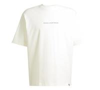 adidas Hombre Codes Doodle Camp Graphic T-Shirt, Off White, XL