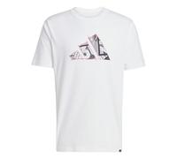 adidas Hombre Codes Photoreal Logo Graphic T-Shirt, White, M