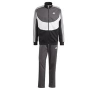adidas Hombre Colorblock Track Suit, Black/White/Grey Six, S