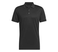 adidas Hombre Core Performance Primegreen Polo Shirt, Black, L