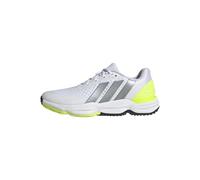 adidas Hombre Court Pickleball 2 Shoes, FTWR White/Tech Grey Met./Lucid Lemon, 48 EU