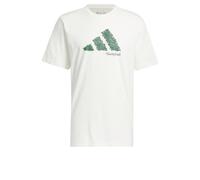 Adidas Hombre Court Therapy Graphic tee, Off White, XL